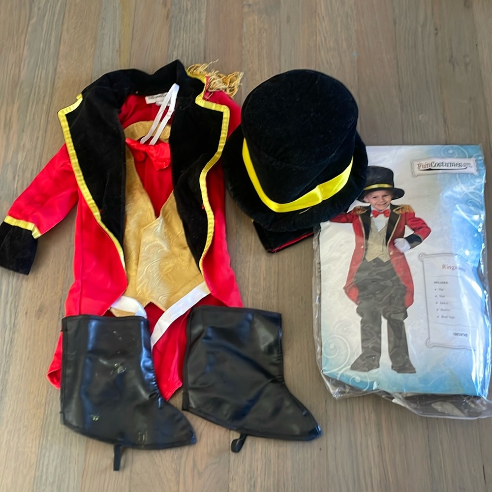 Ringmaster costume for 18 months old